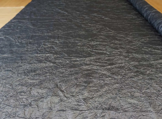 Black & Sliver Taffeta
