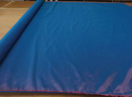 Blue Taffeta with Pink Hue