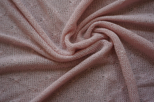 Blush Pink Textured Knit