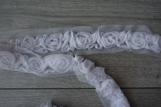 Delicate Rose Mesh Tape