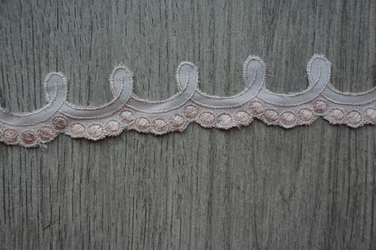 Embroidered Cotton Trim
