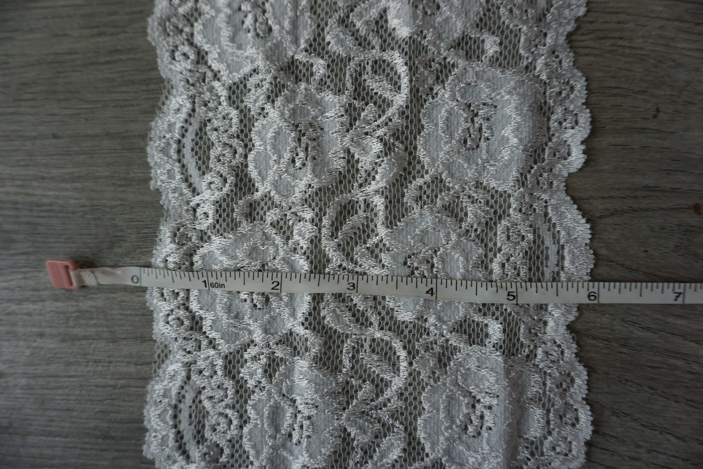 Large Stretch Lace Trim – Scalloped Edges on Both Sides