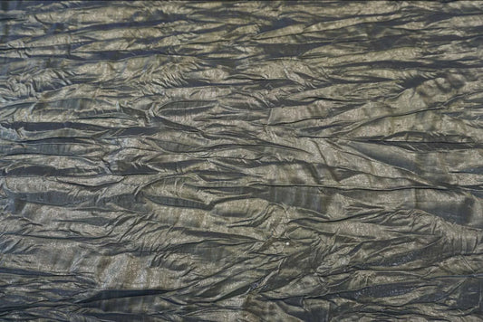 Green Crushed Taffeta