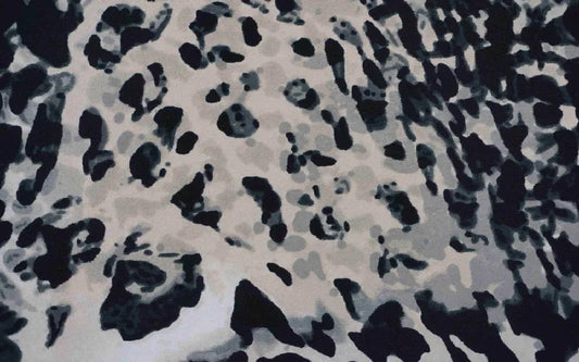 Animal Print Crepe Fabric
