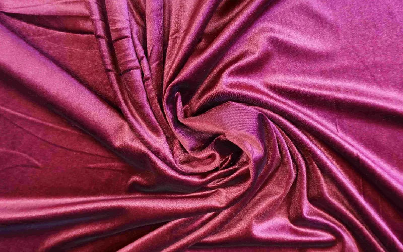 Stretch Velour Velvet -Red , Pink & Royal Blue