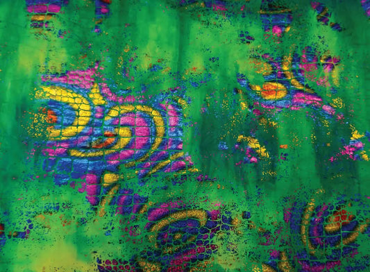 Green Scale Design Lycra