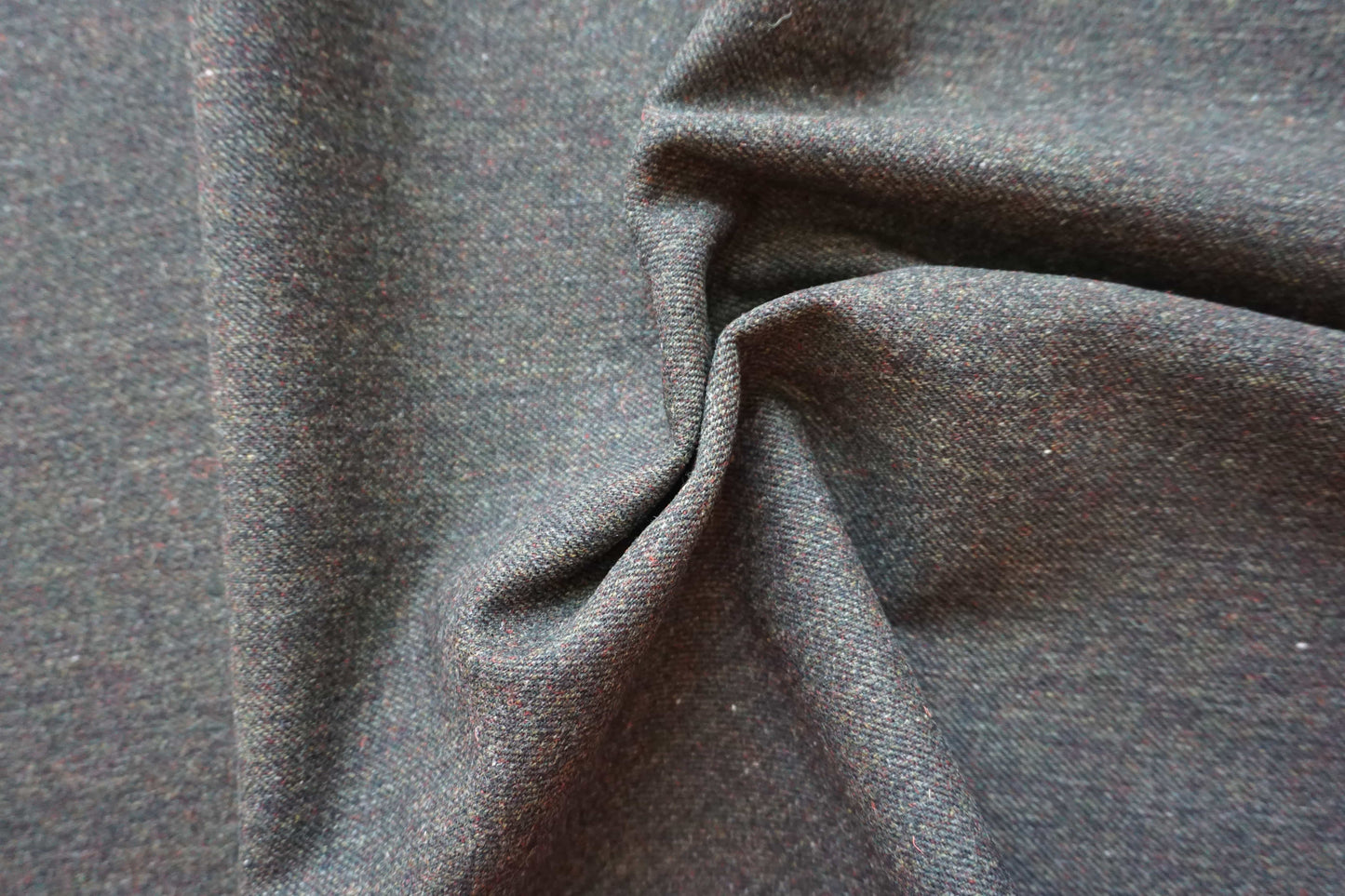 Heathered Wool-Blend Tweed