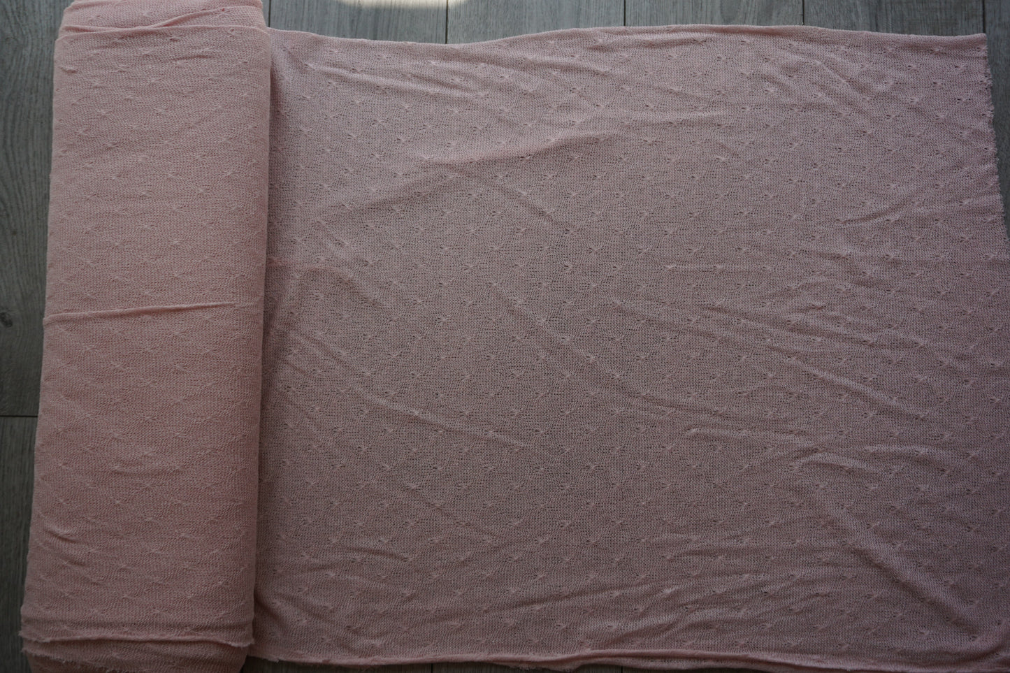 Blush Pink Textured Knit