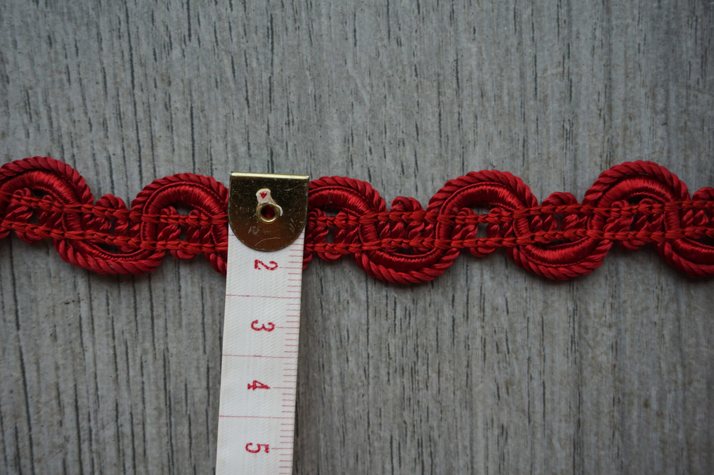 Red Braided Trim