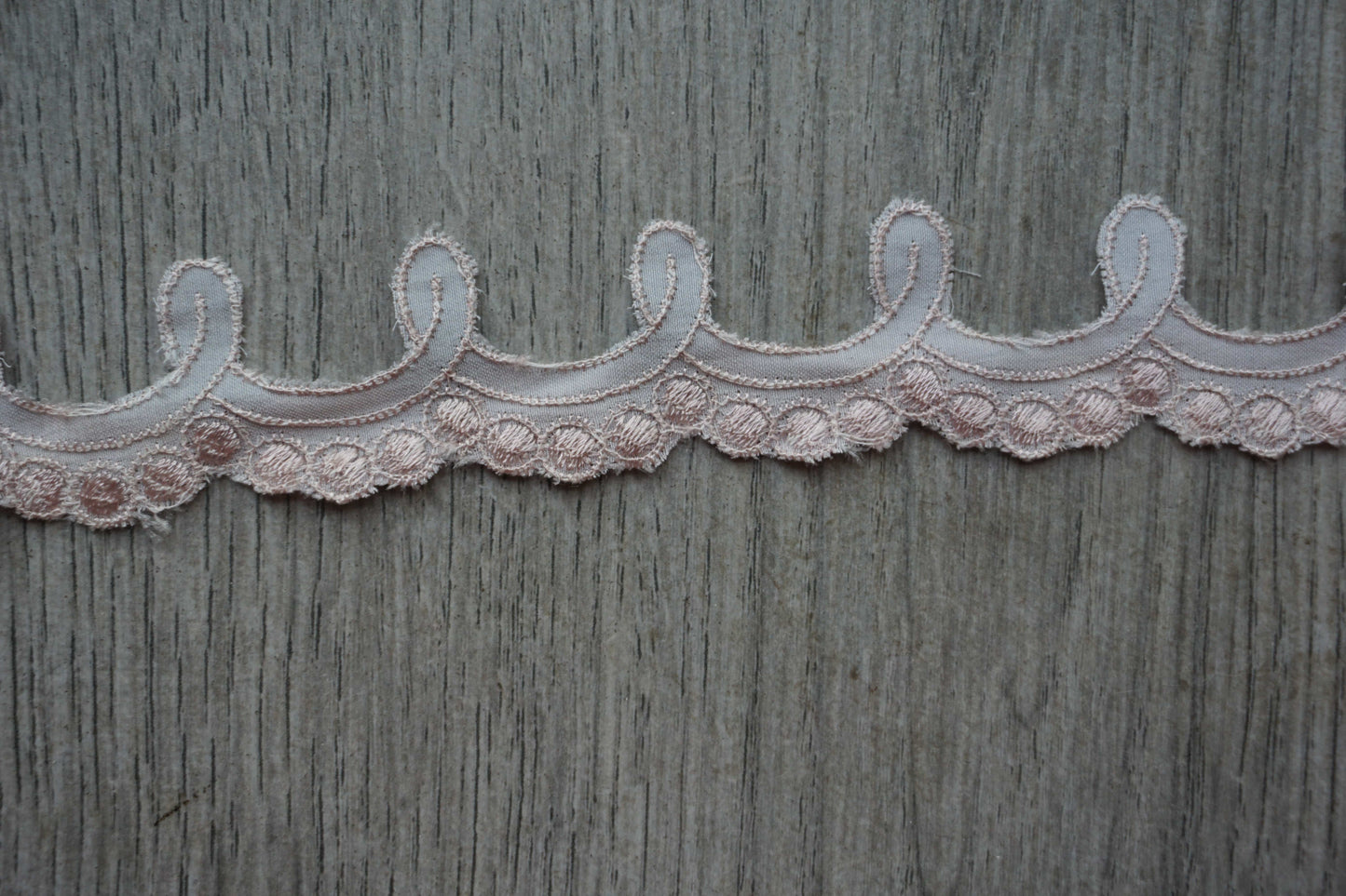 Embroidered Cotton Trim