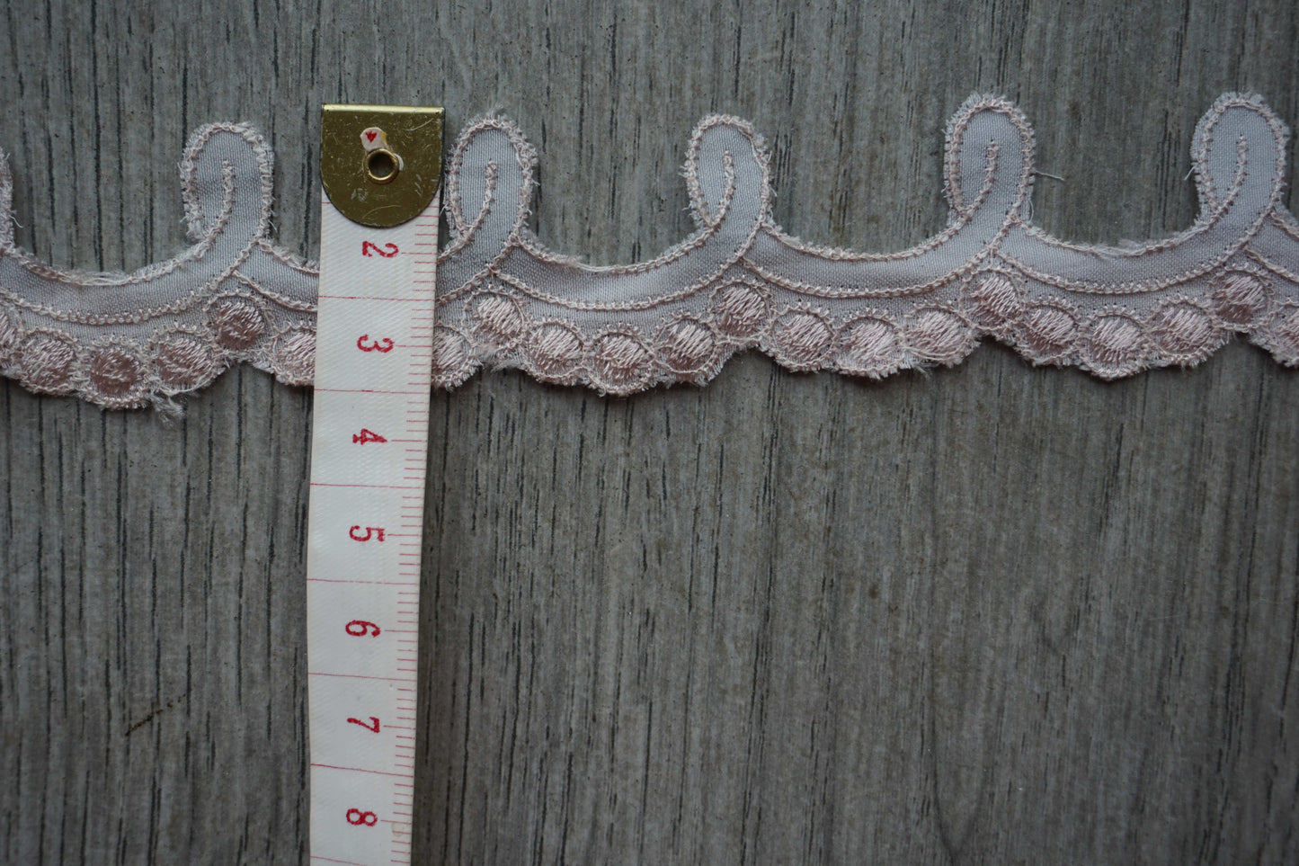 Embroidered Cotton Trim