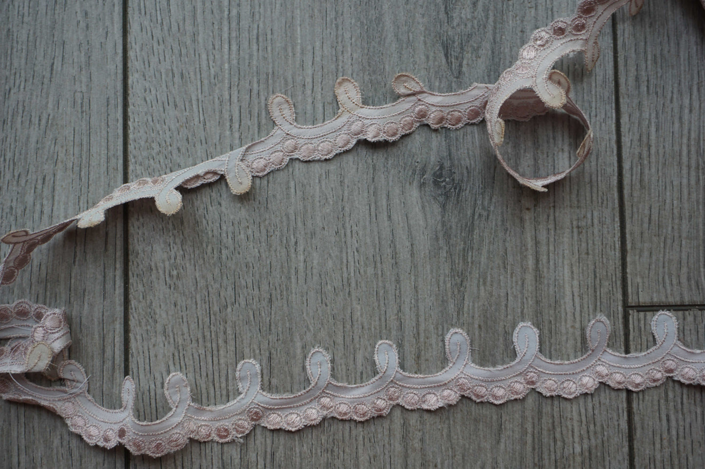 Embroidered Cotton Trim