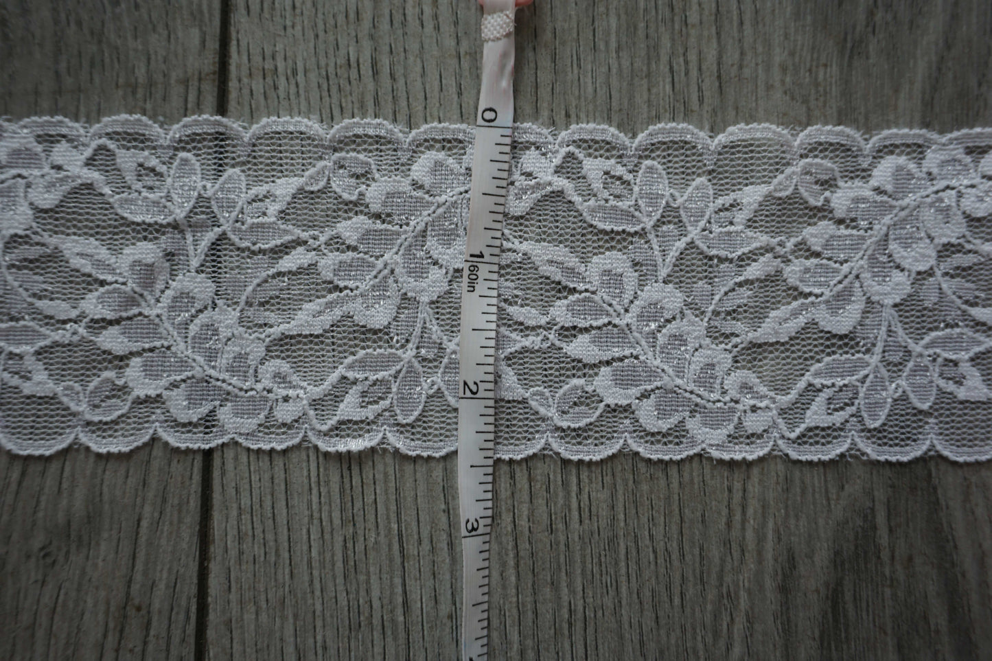 Stretch Lace Trim – Leaf Design