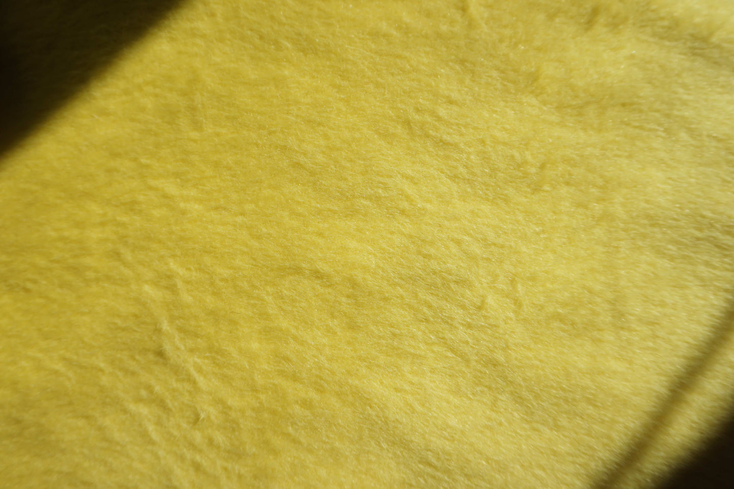 Yellow Wool Felt Fabric