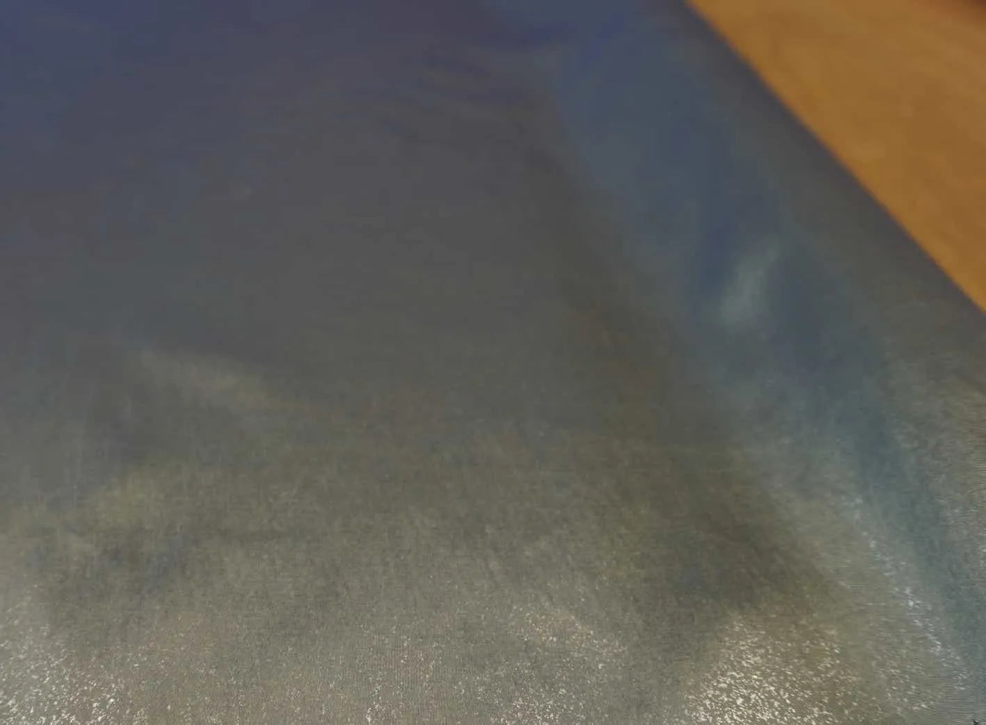 Green Taffeta with Sliver Shimmer