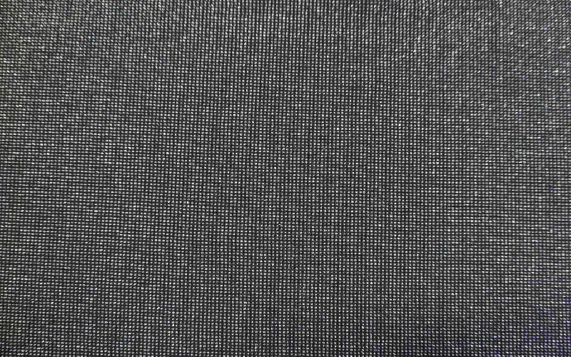Black & Sliver heavy stretch Double Knit