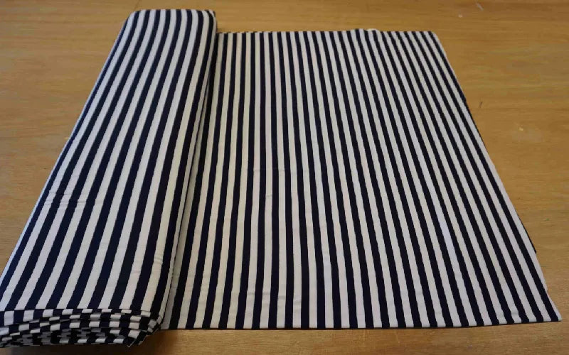 Navy & White Stripe Jersey