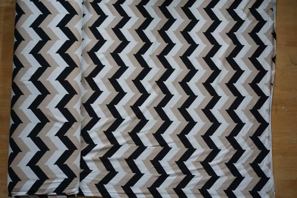 Beige Zig Zag Jersey