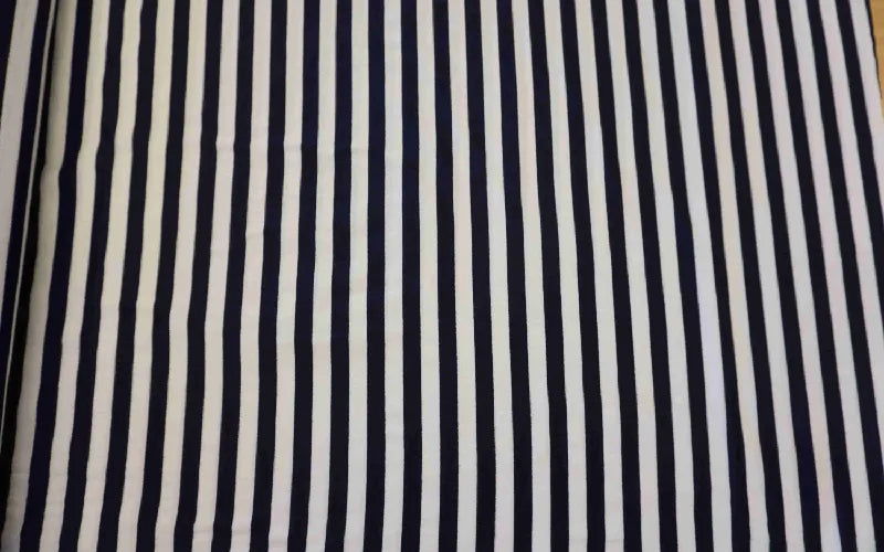 Navy & White Stripe Jersey