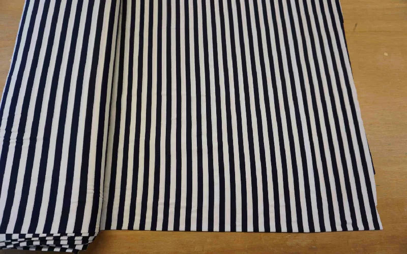 Navy & White Stripe Jersey