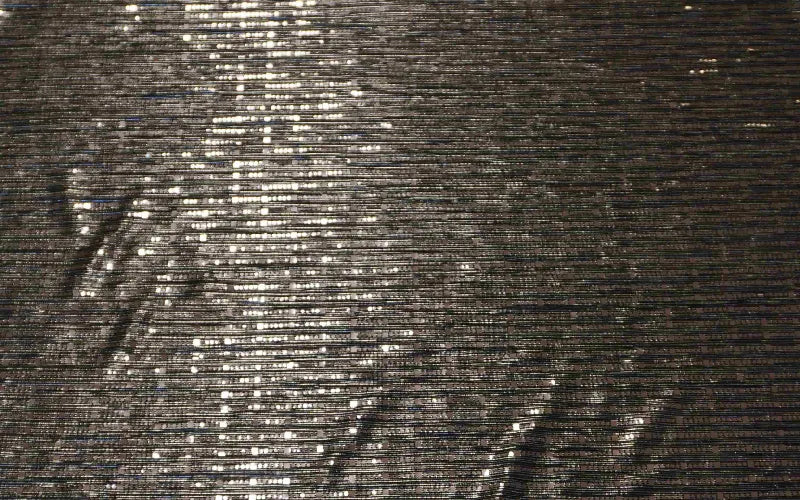 Sequin Bronze Pleated Jersey